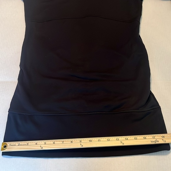 Athleta Bounce Back Sweatshirt Dress Black Size S - Picture 8 of 15